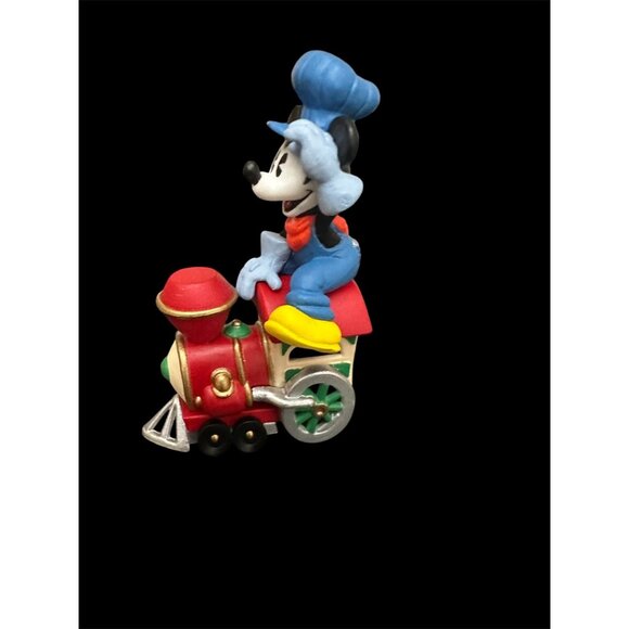 Merry Miniatures Mickey Express Train Set - Mickey Pluto Minnie Donald & Goofy - Picture 4 of 6